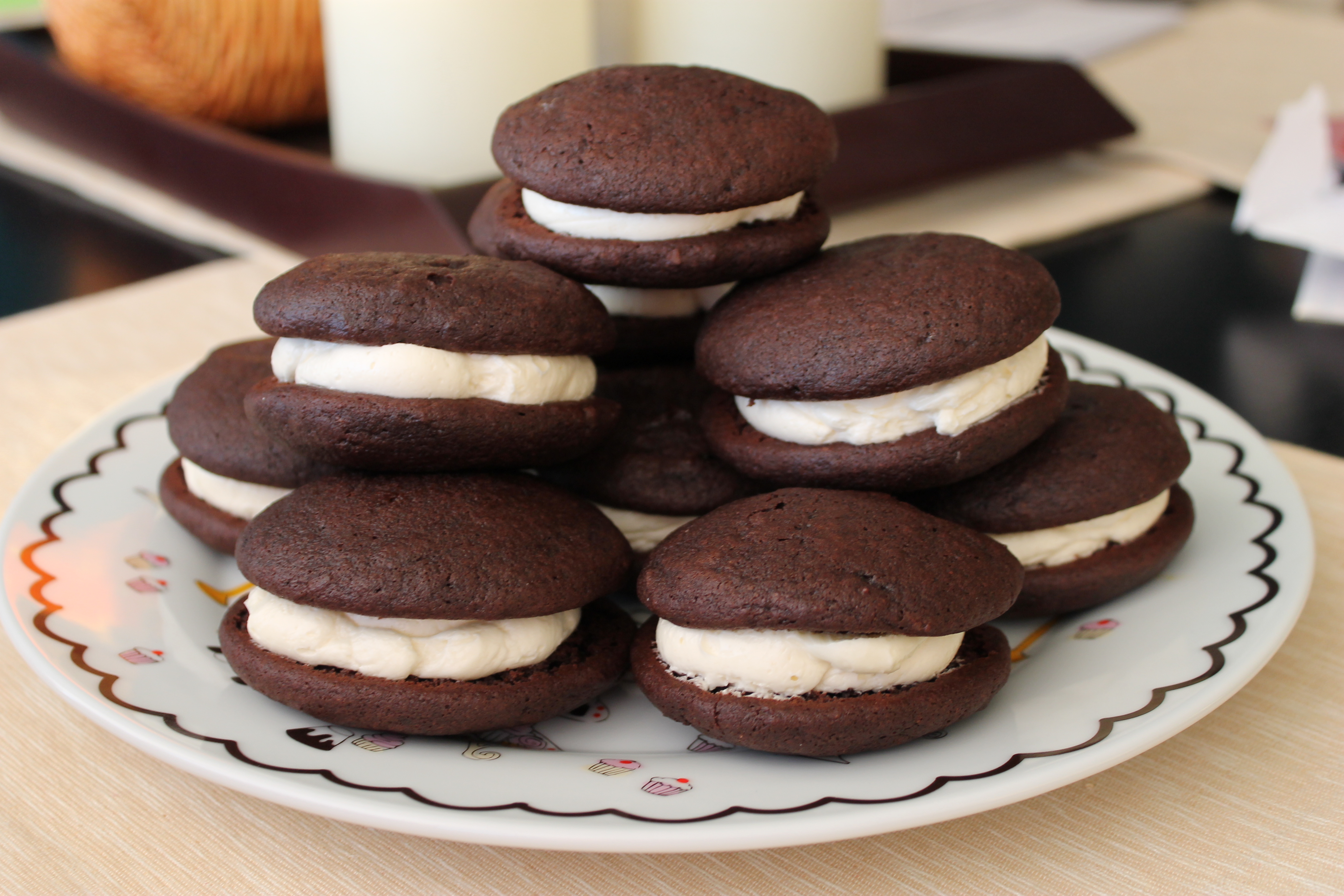 Baked Sunday Mornings: Chocolate Whoopie Pies — What&amp;#39;s Cooking on ...